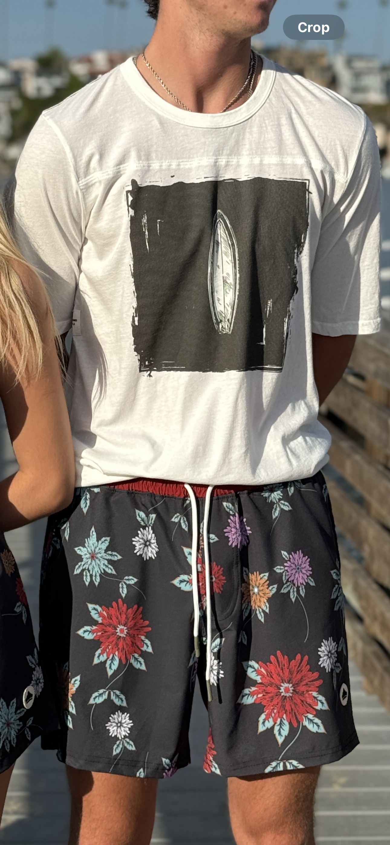 Midnight Maui Poolside Short