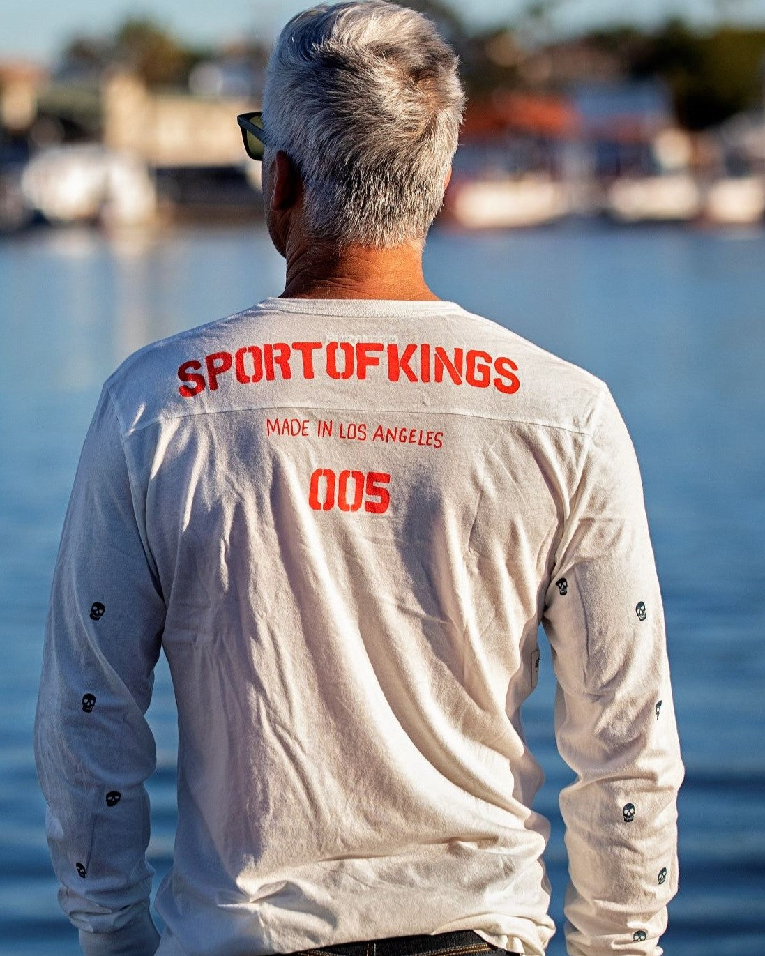 Skull Box Long Sleeve Tee