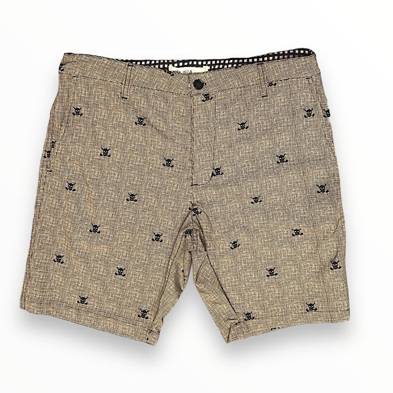 Skull Clubs Short Khaki