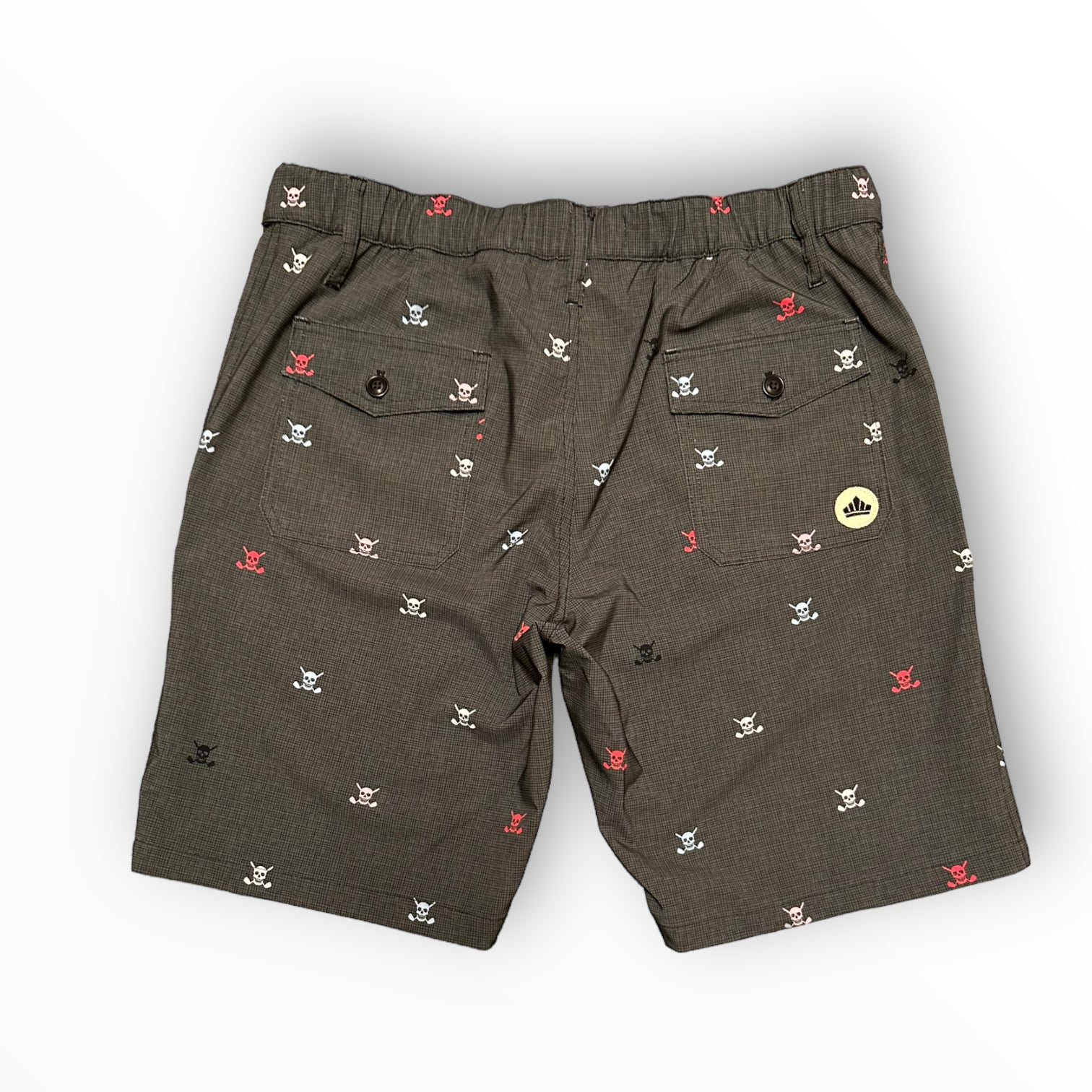 Skull Clubs Short Olive