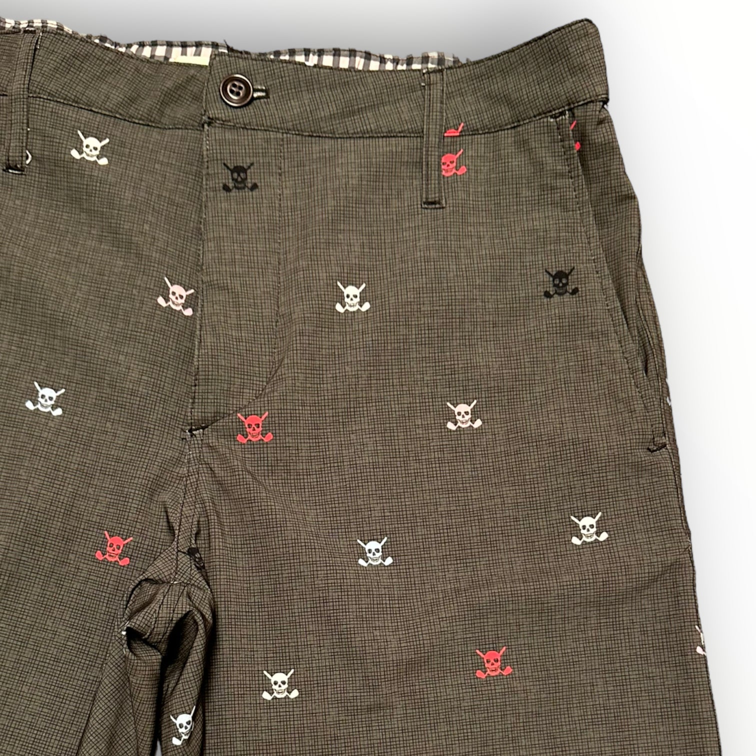 Skull Clubs Short Olive