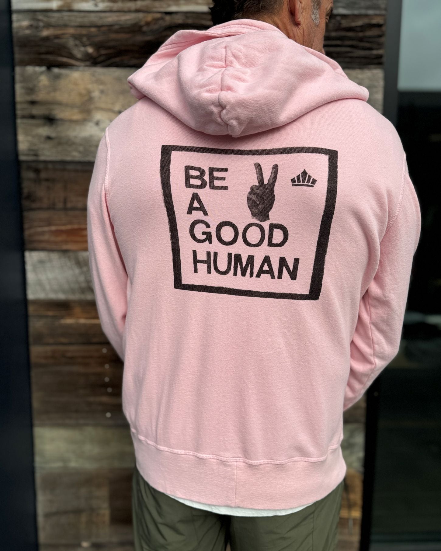 Be A Good Human Zip