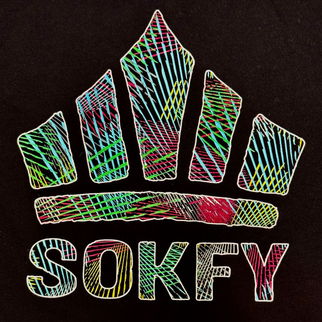 Jungle Crown Heavy Weight Tee Black