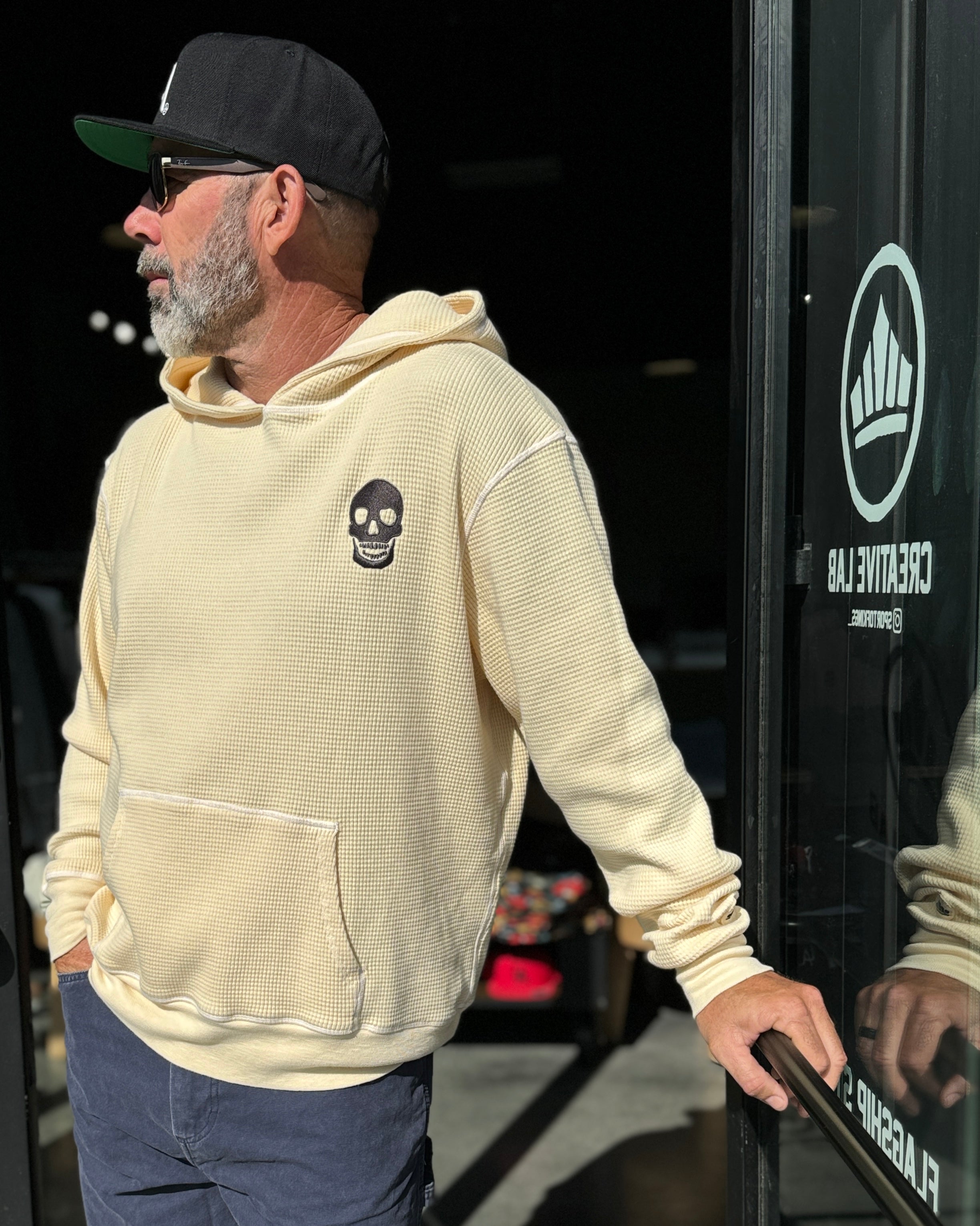 OG Skull Waffle Hoody