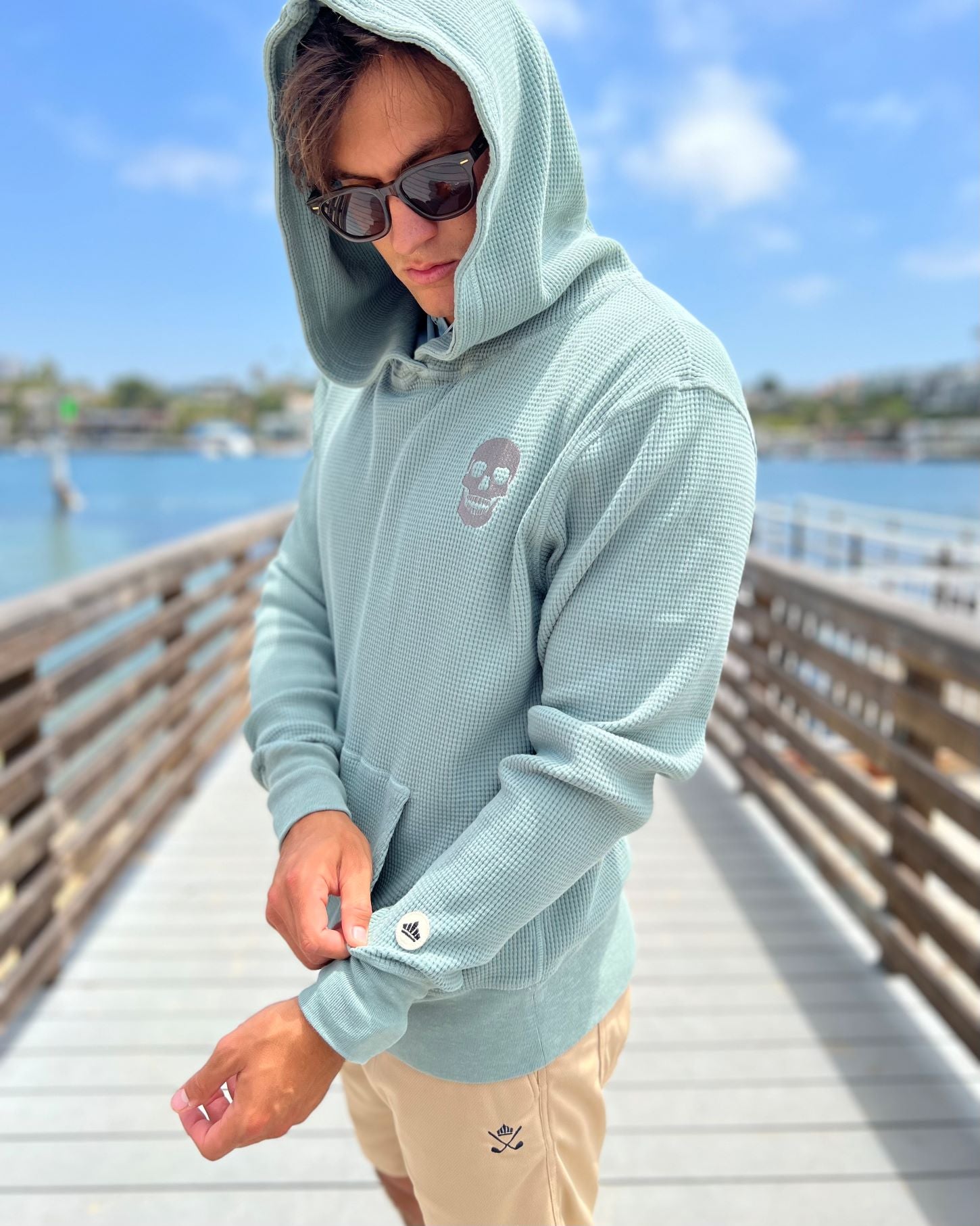 OG Skull Waffle Hoody