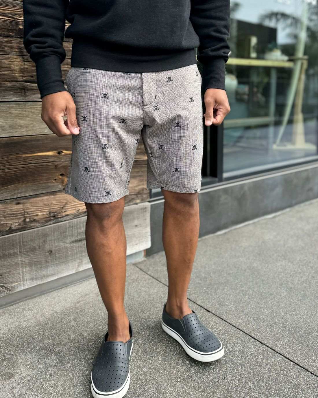 Skull Clubs Short Khaki