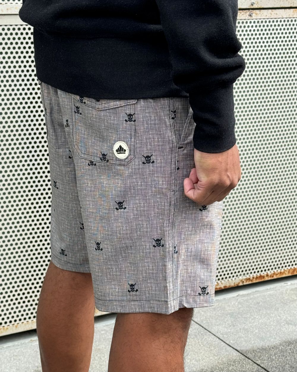 Skull Clubs Short Khaki