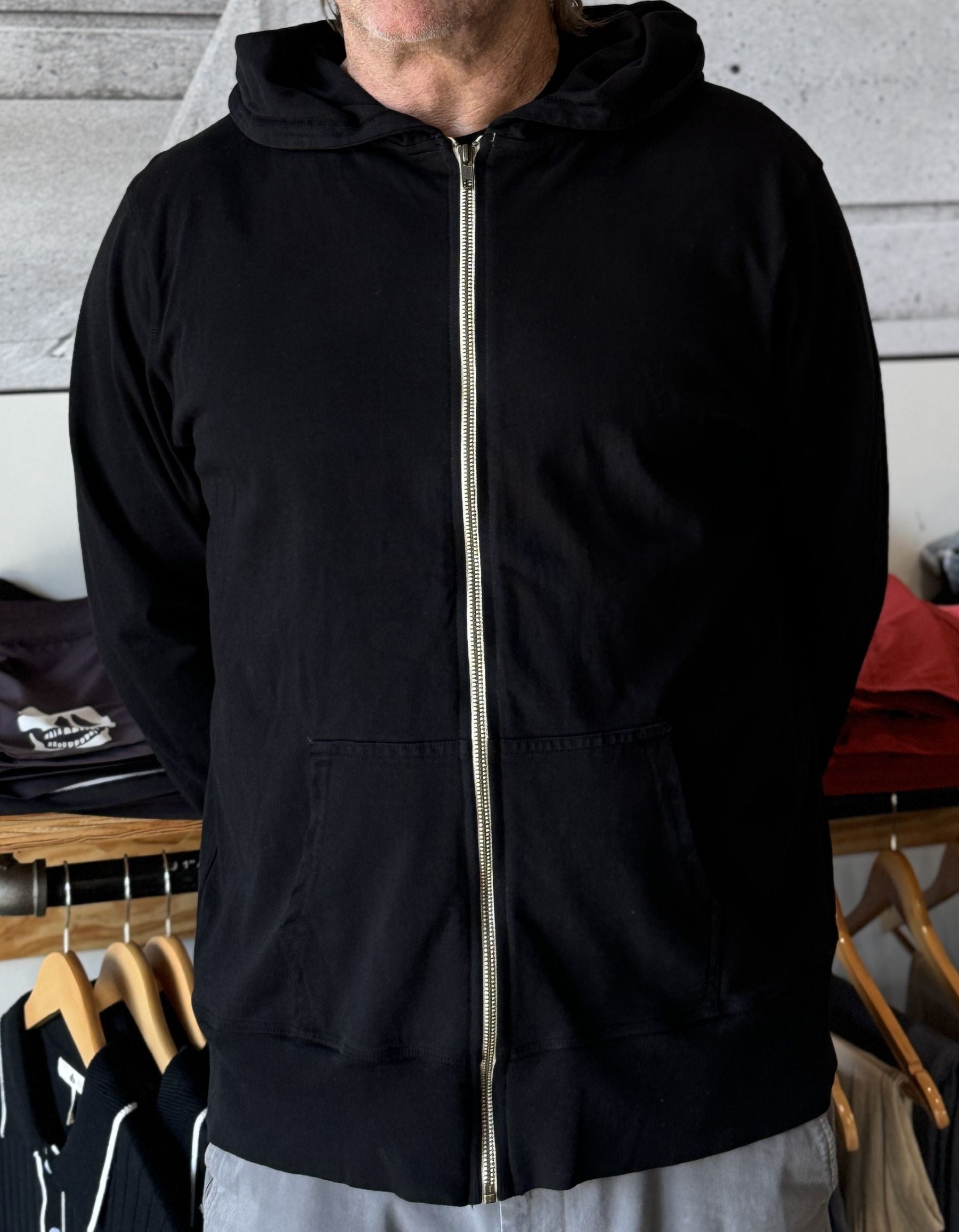 Thee Black Zip Hoody