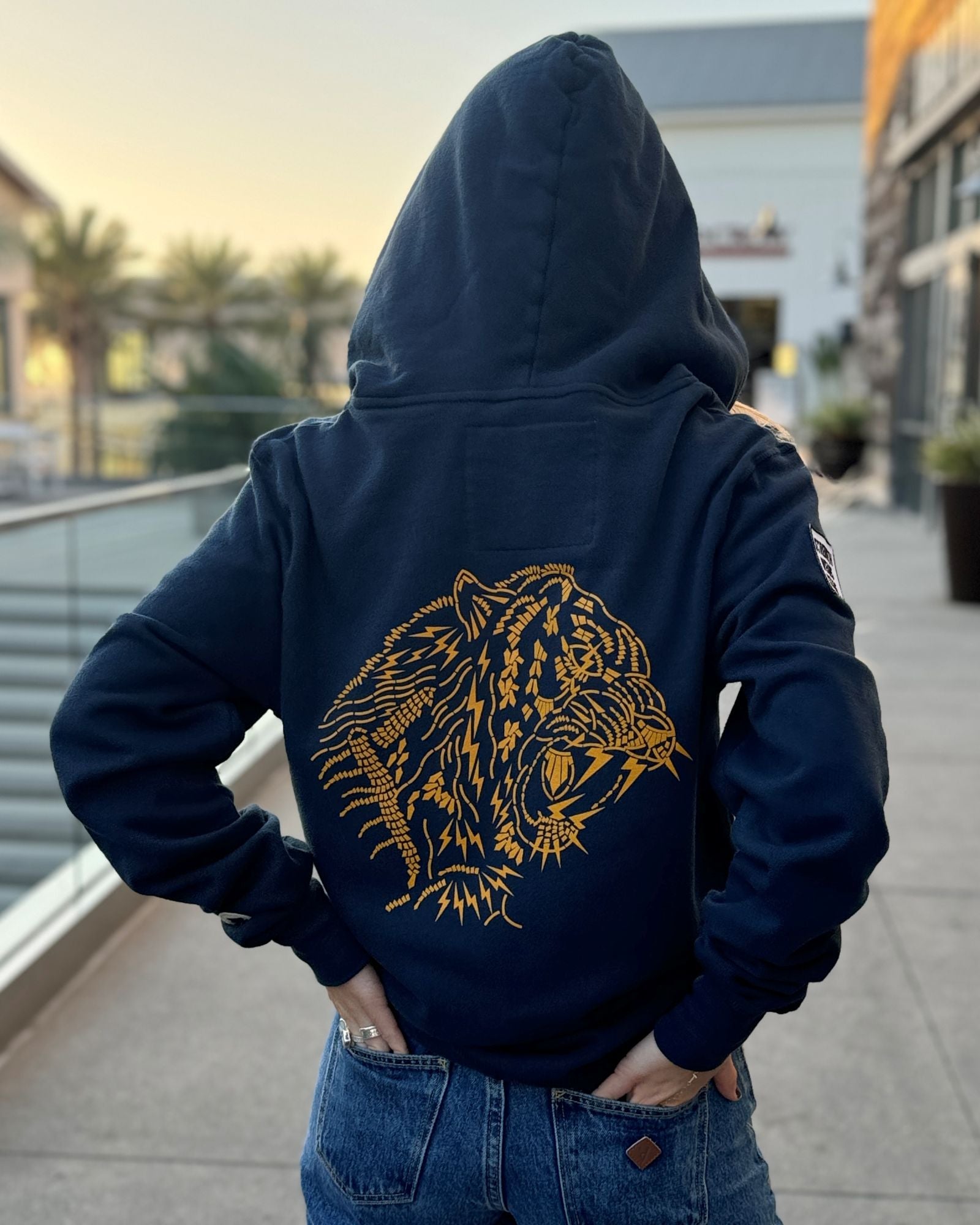 Tiger Zip Hoody