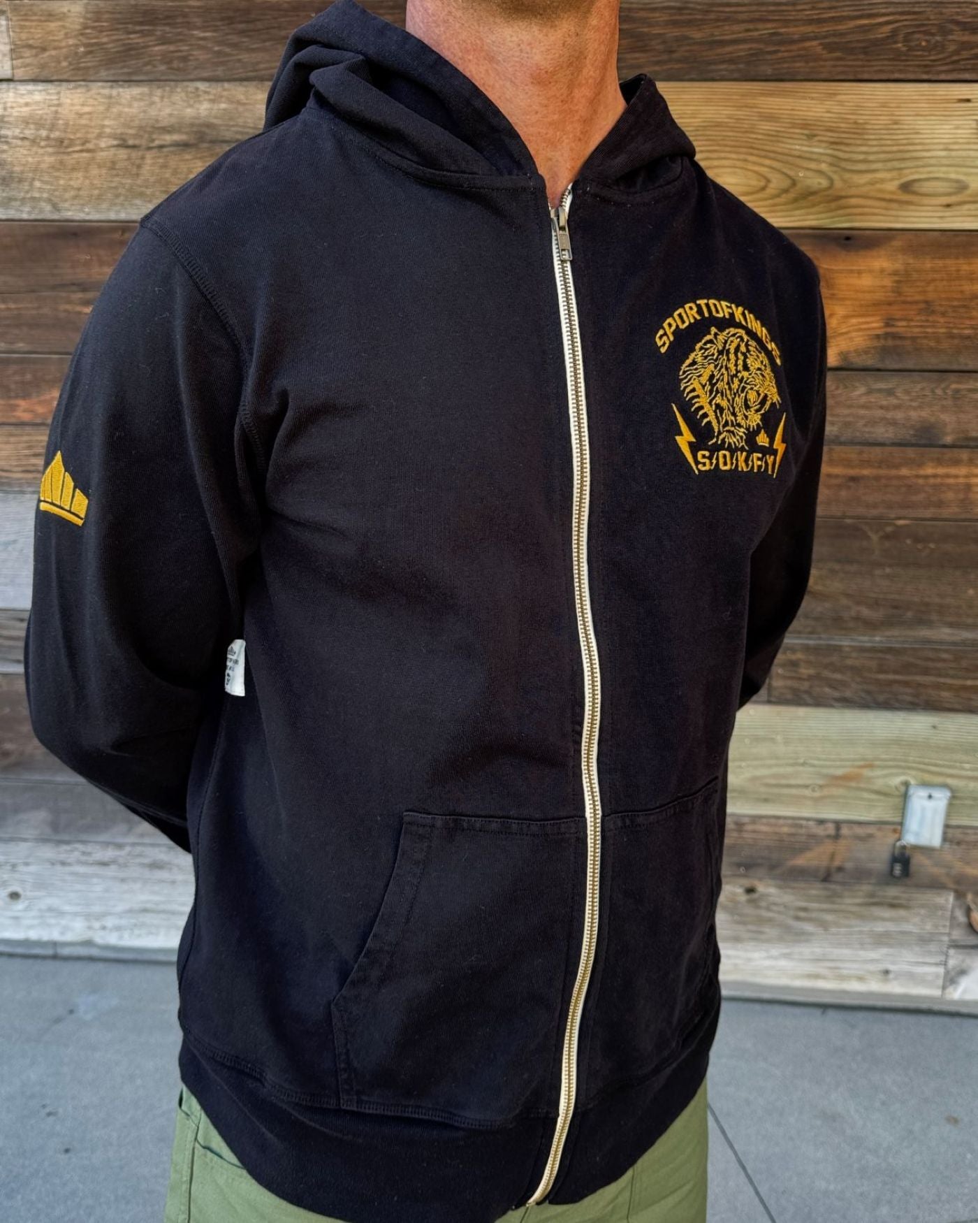 Tiger Crown Zip Hoody