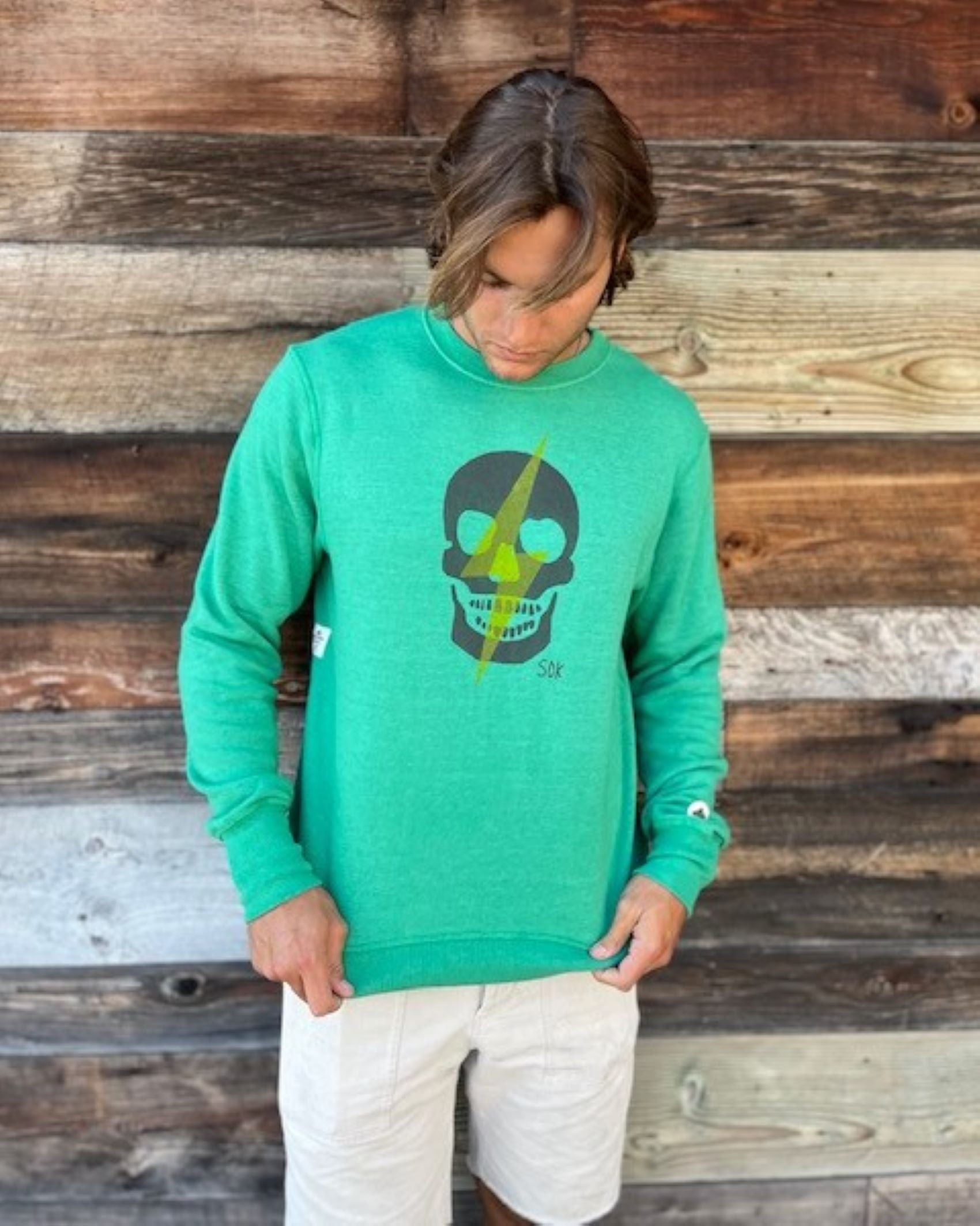 Stardust Skull Crew Sweatshirt