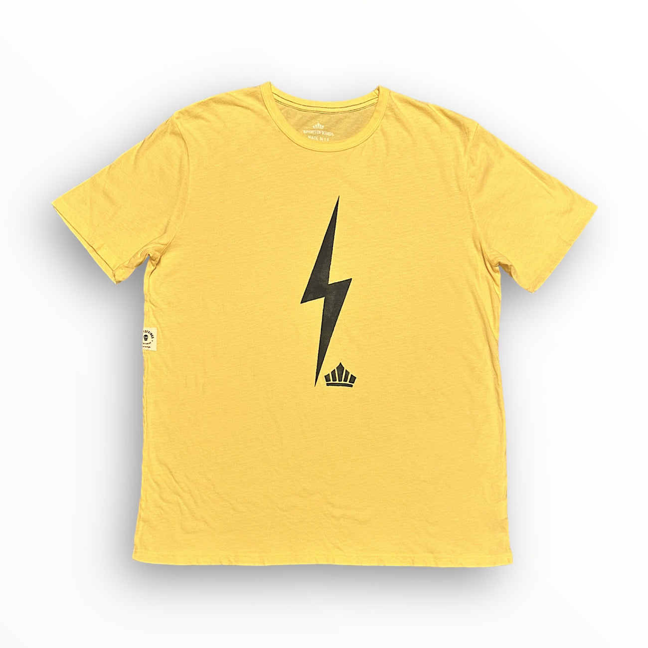 Bolt Crown Tee Yellow