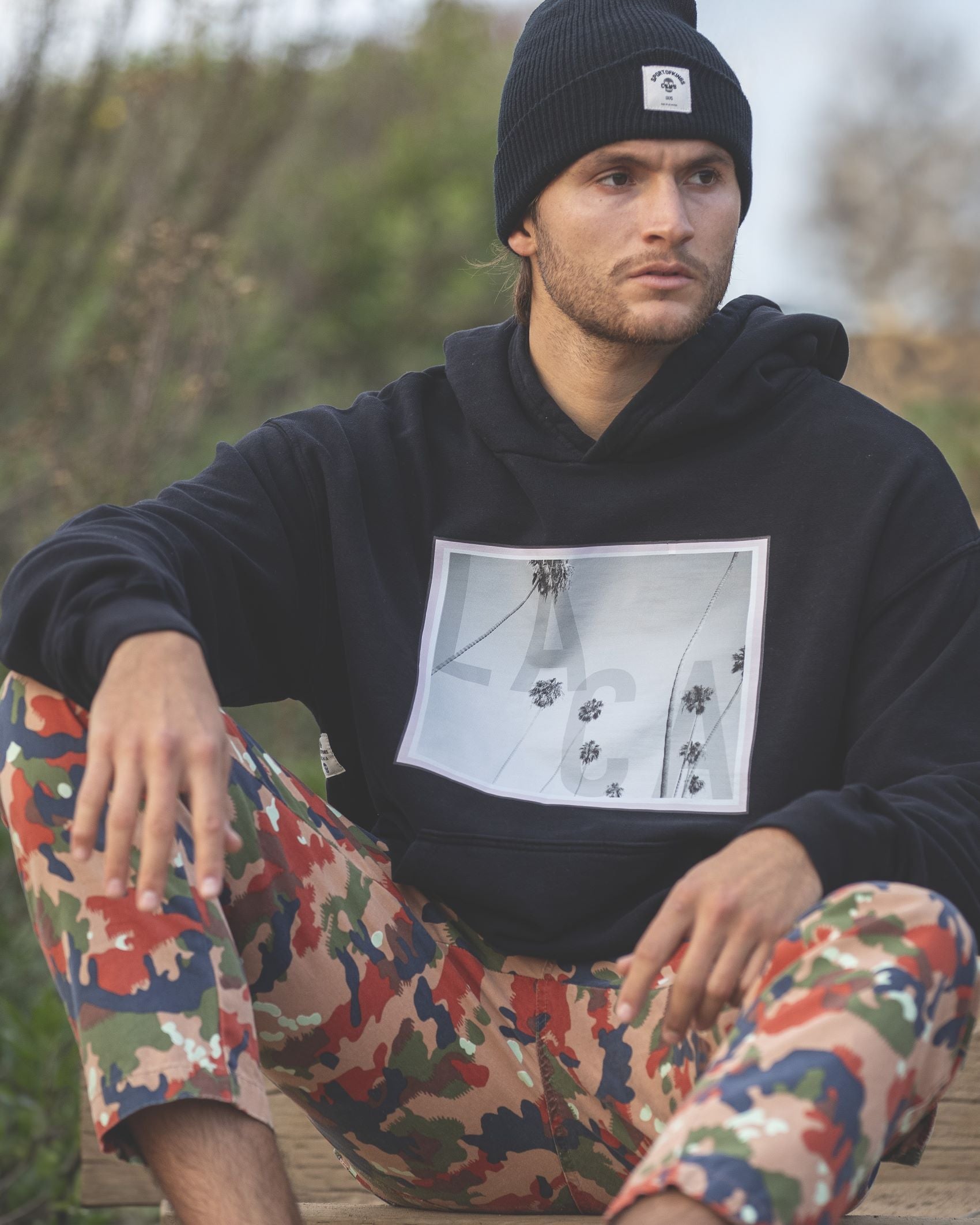 LACA Palm Hoody