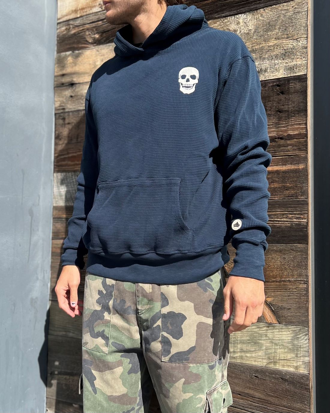 OG Skull Waffle Hoody