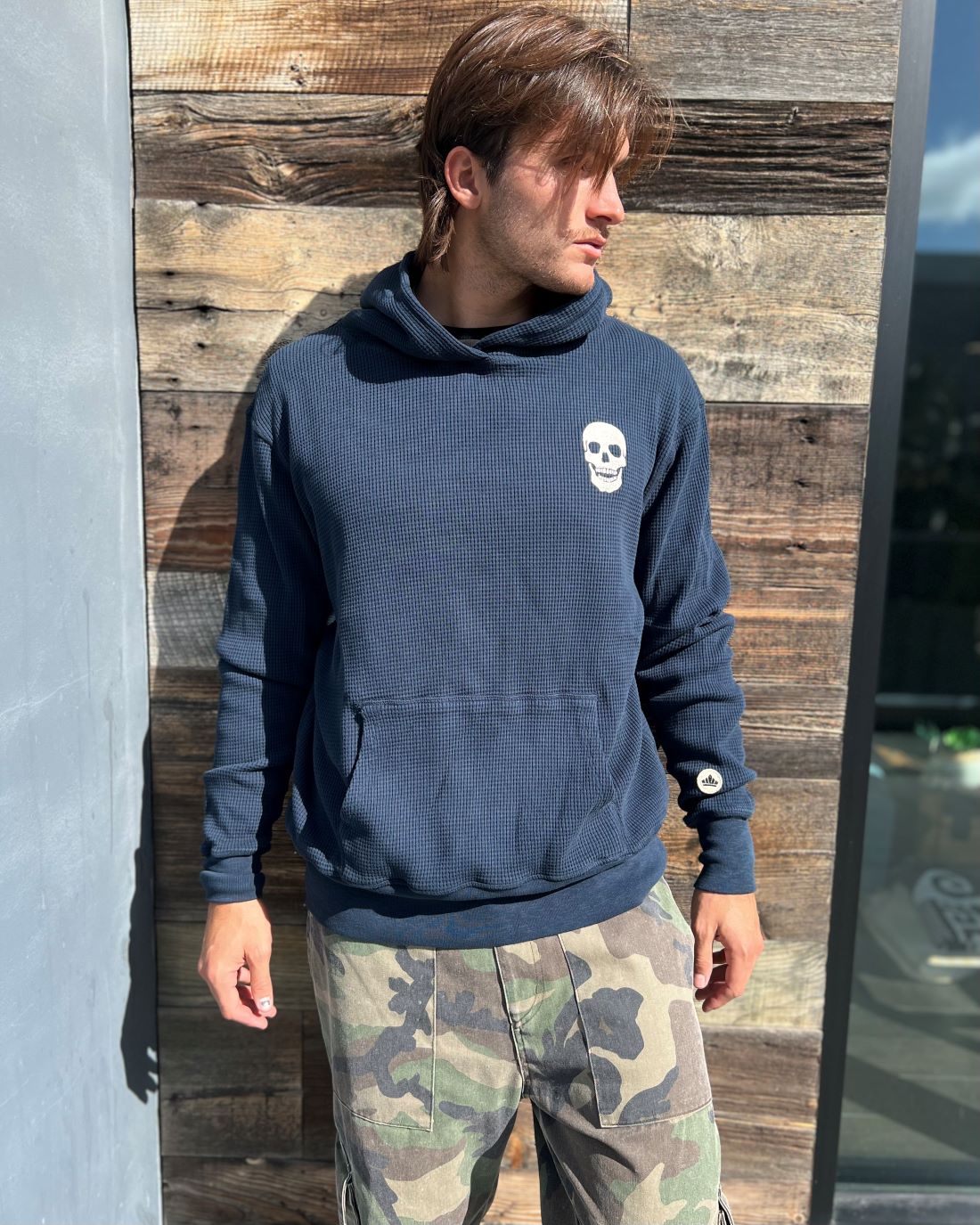 OG Skull Waffle Hoody