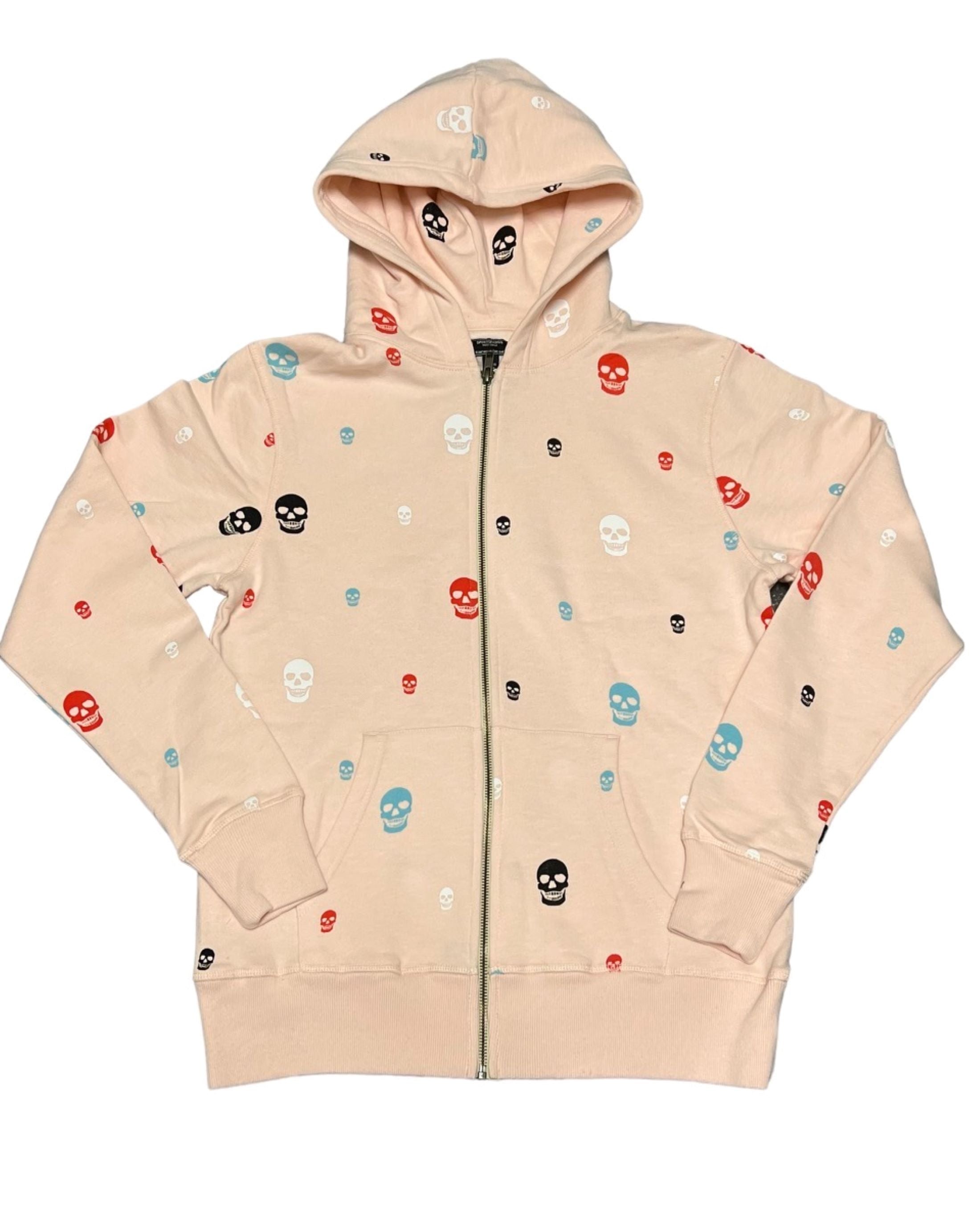 Skull Yard Zip Hoody