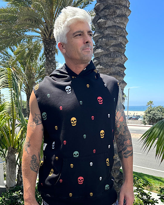 Skull Yard Sleeveless Pullover