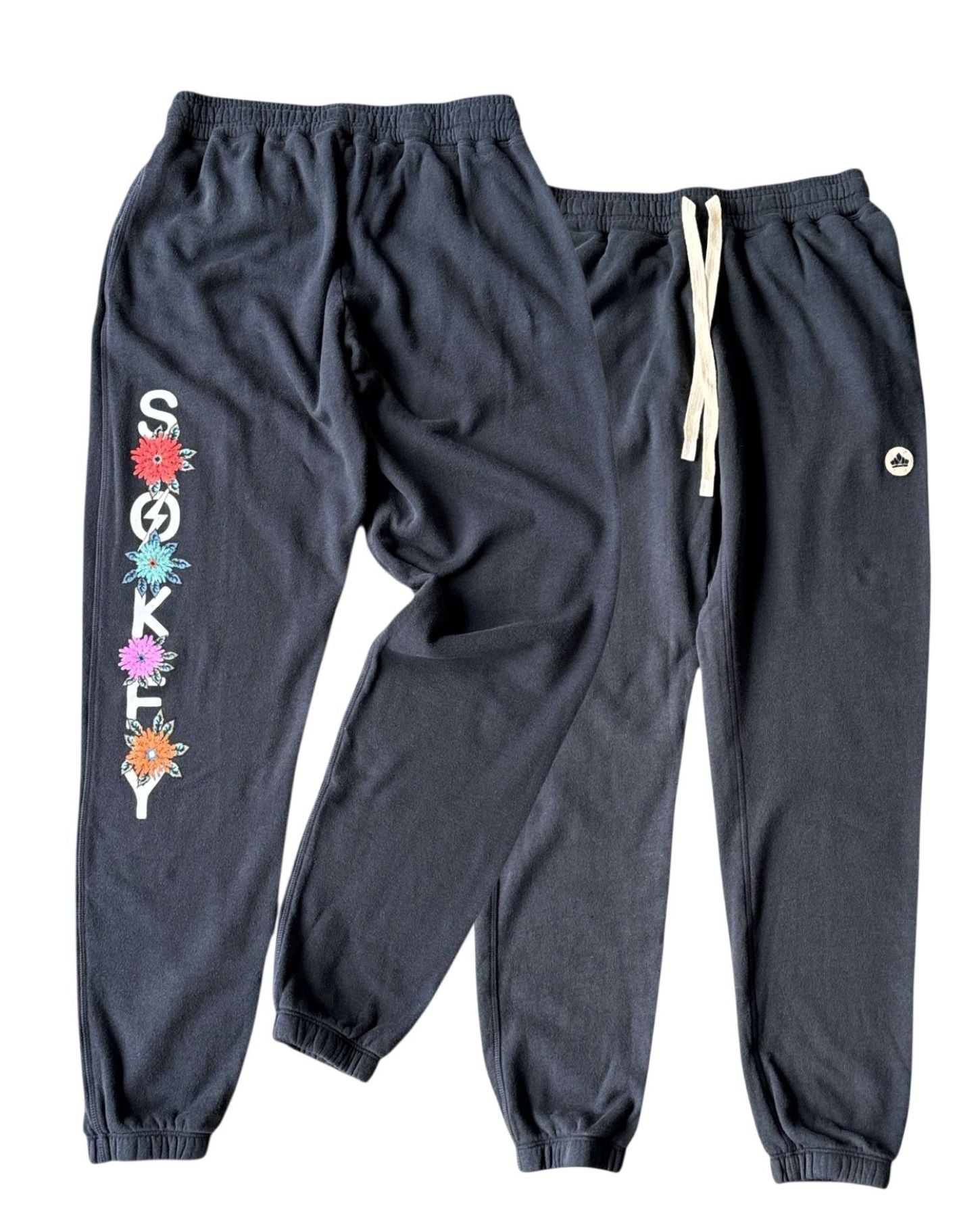 Floral Navy Sweatpant