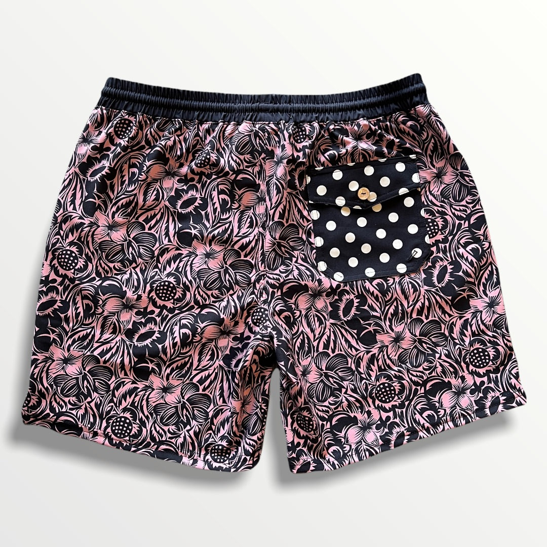 Flowers Ablaze Poolside Short