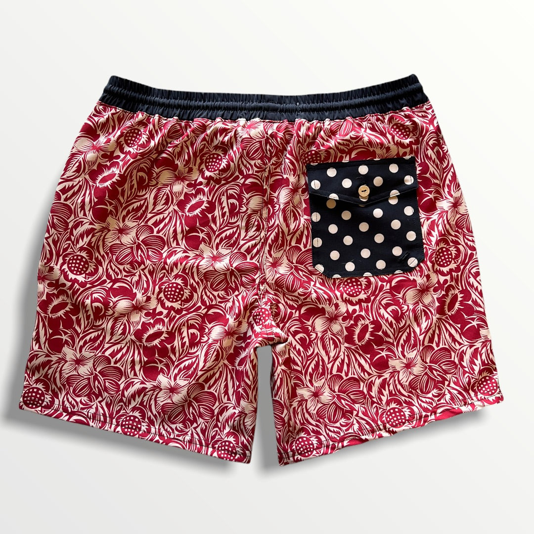Flowers Ablaze Poolside Short