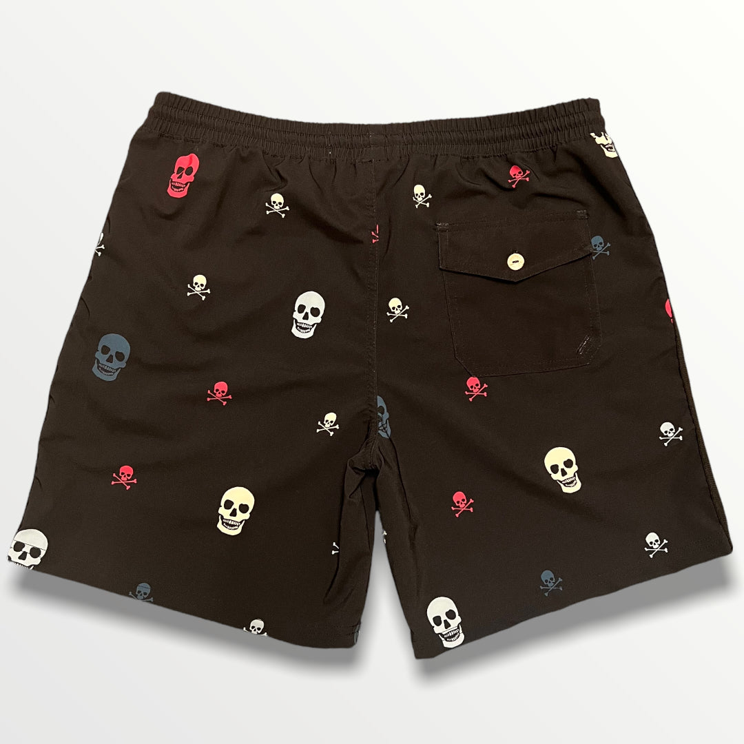 Dos Skulls Poolside Short