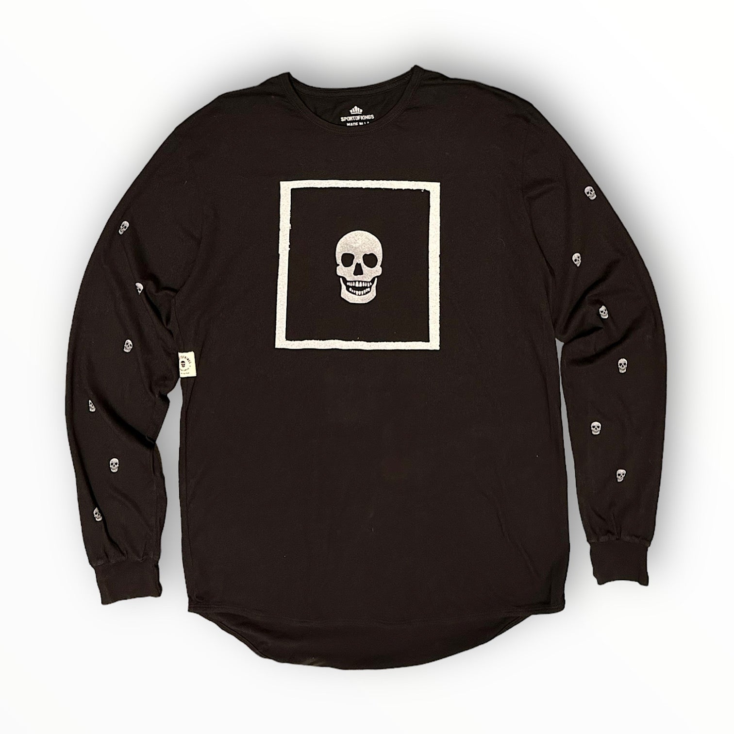 Skull Box Long Sleeve Tee