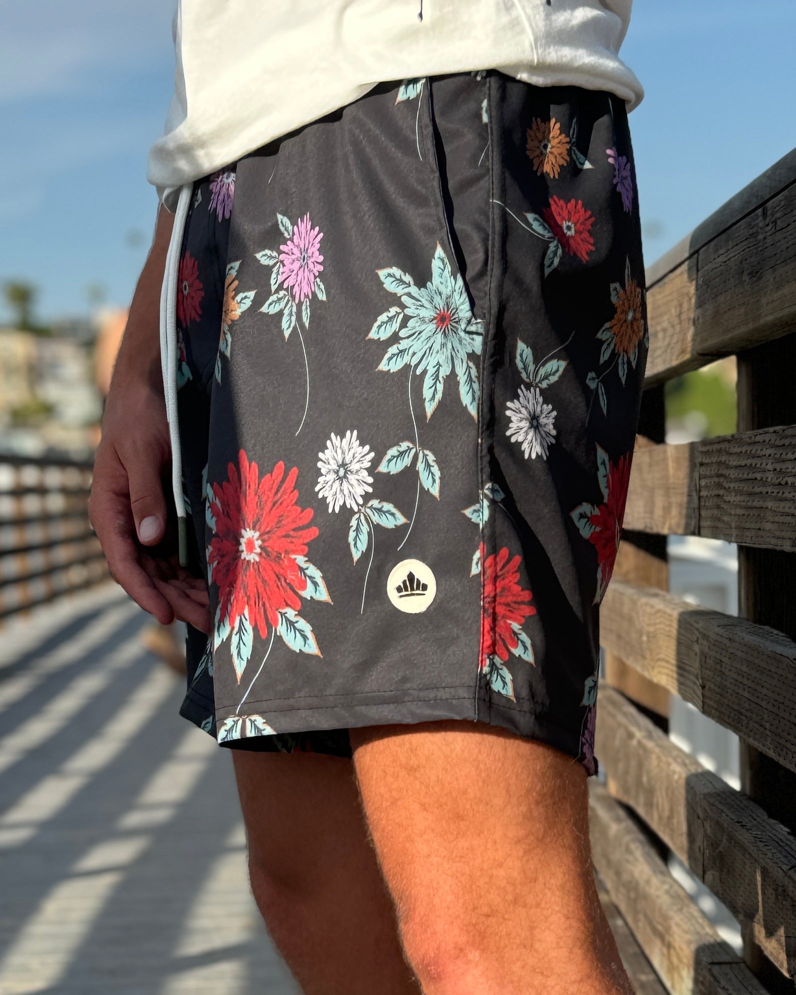 Midnight Maui Poolside Short