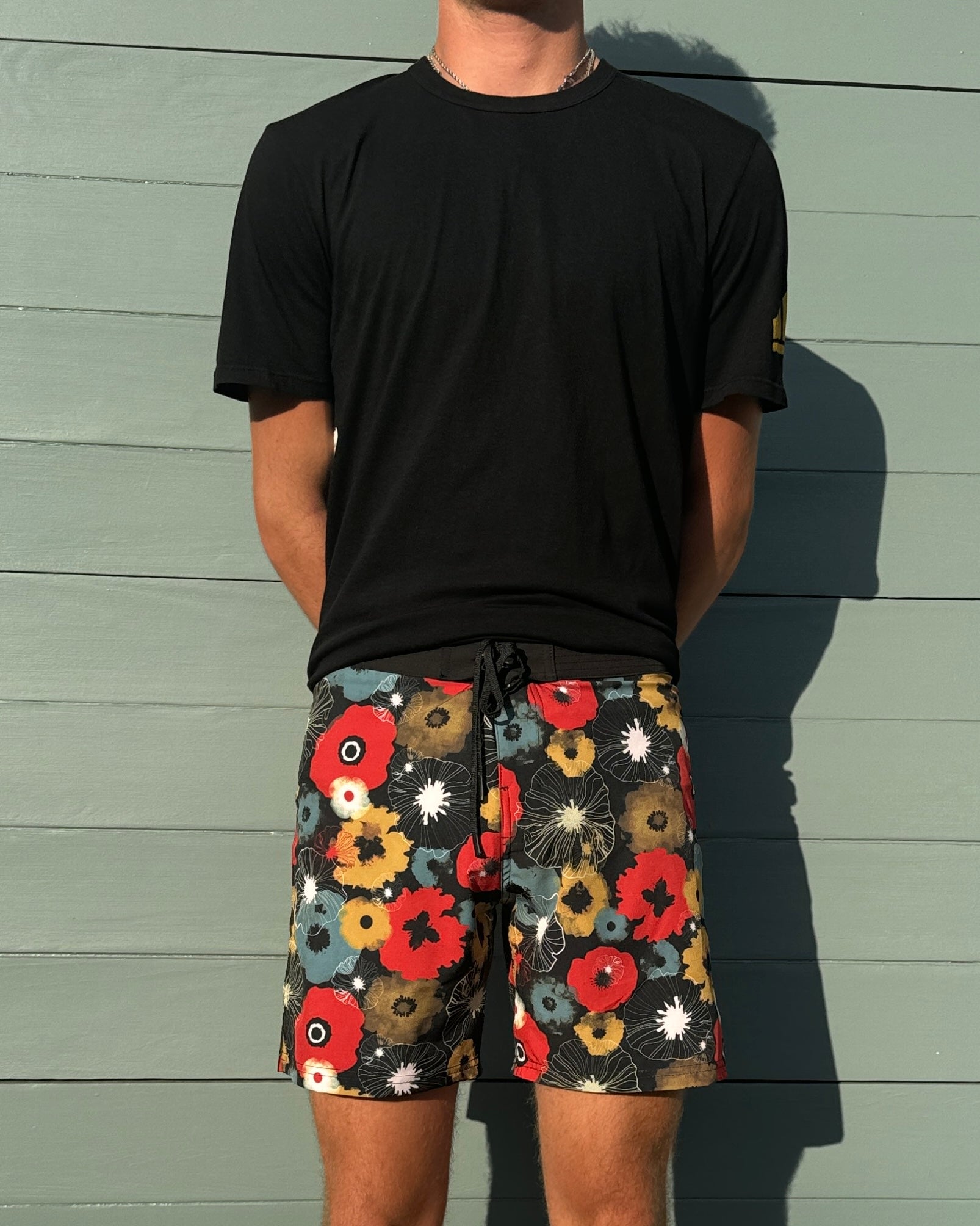 Poppy Noir Boardshort
