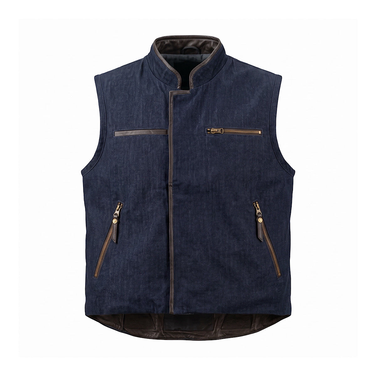 The Gunnar Veste — Men’s Indigo Denim