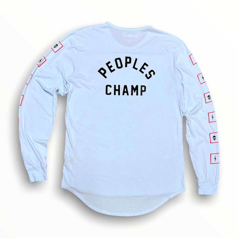 Peoples Champ LS Tee BLUE