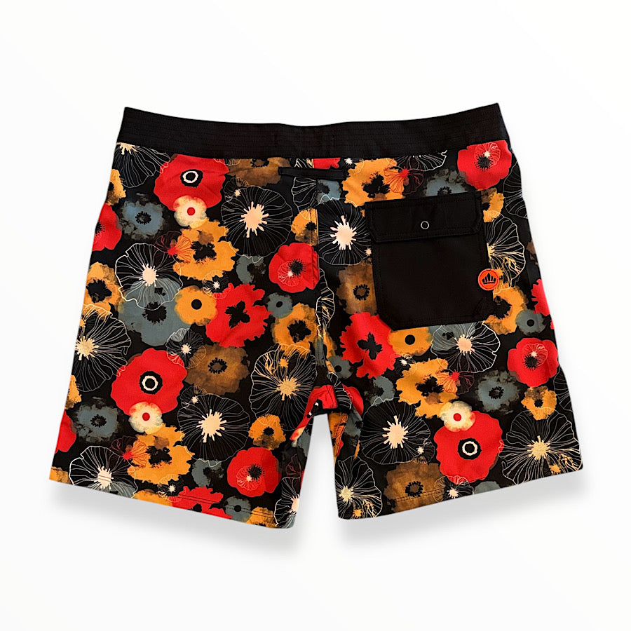 Poppy Noir Boardshort