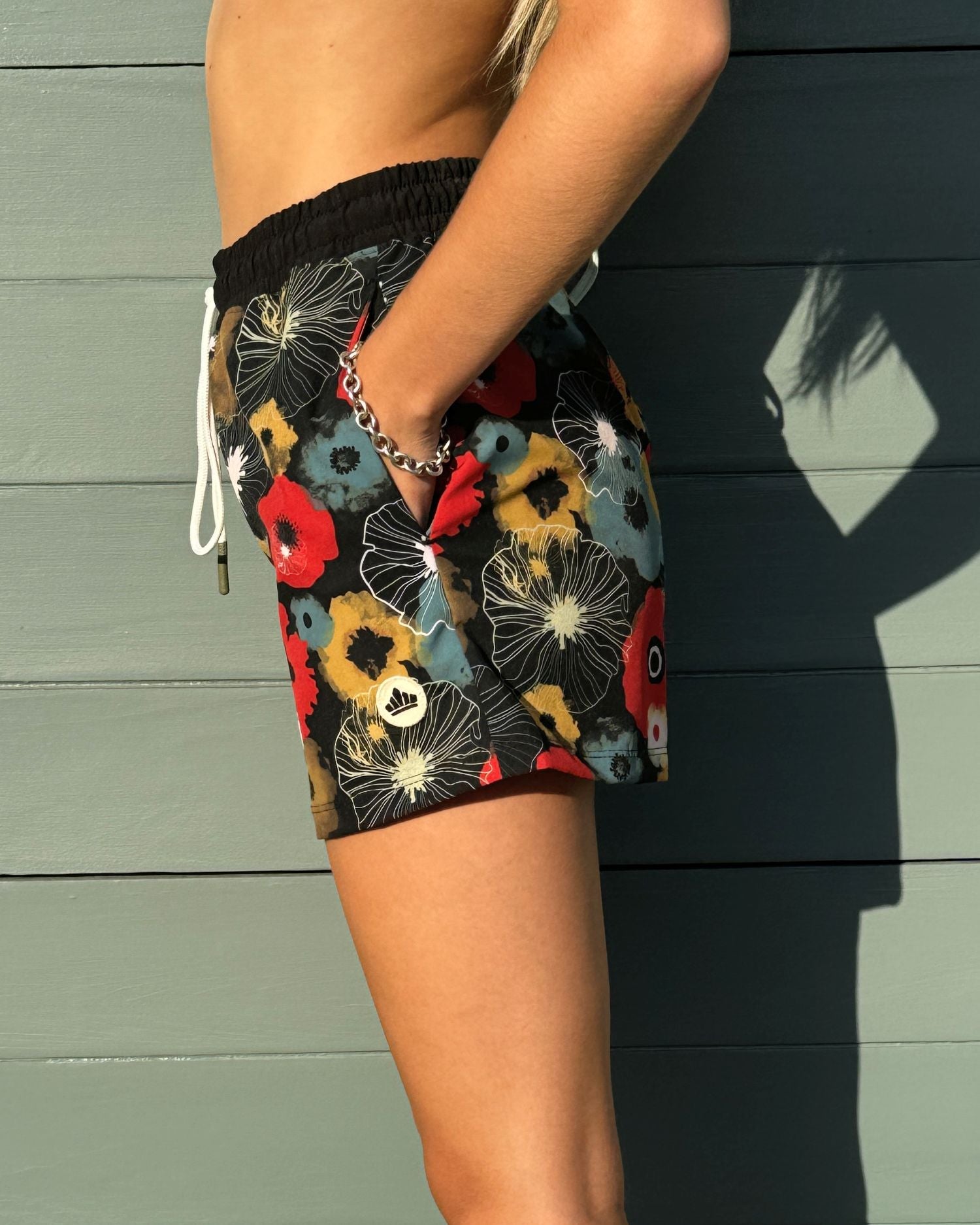 Poppy Noir Women's Poolside Short