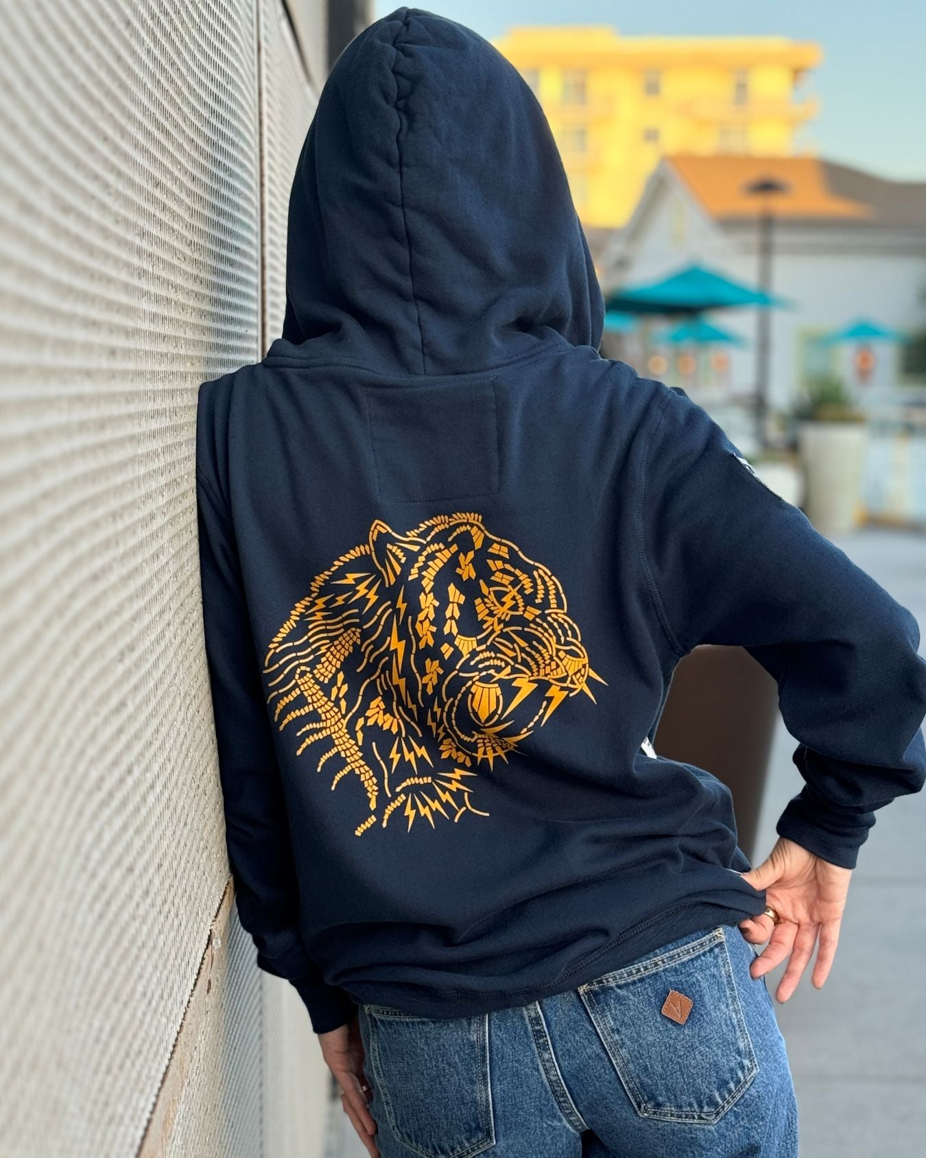 Tiger Zip Hoody