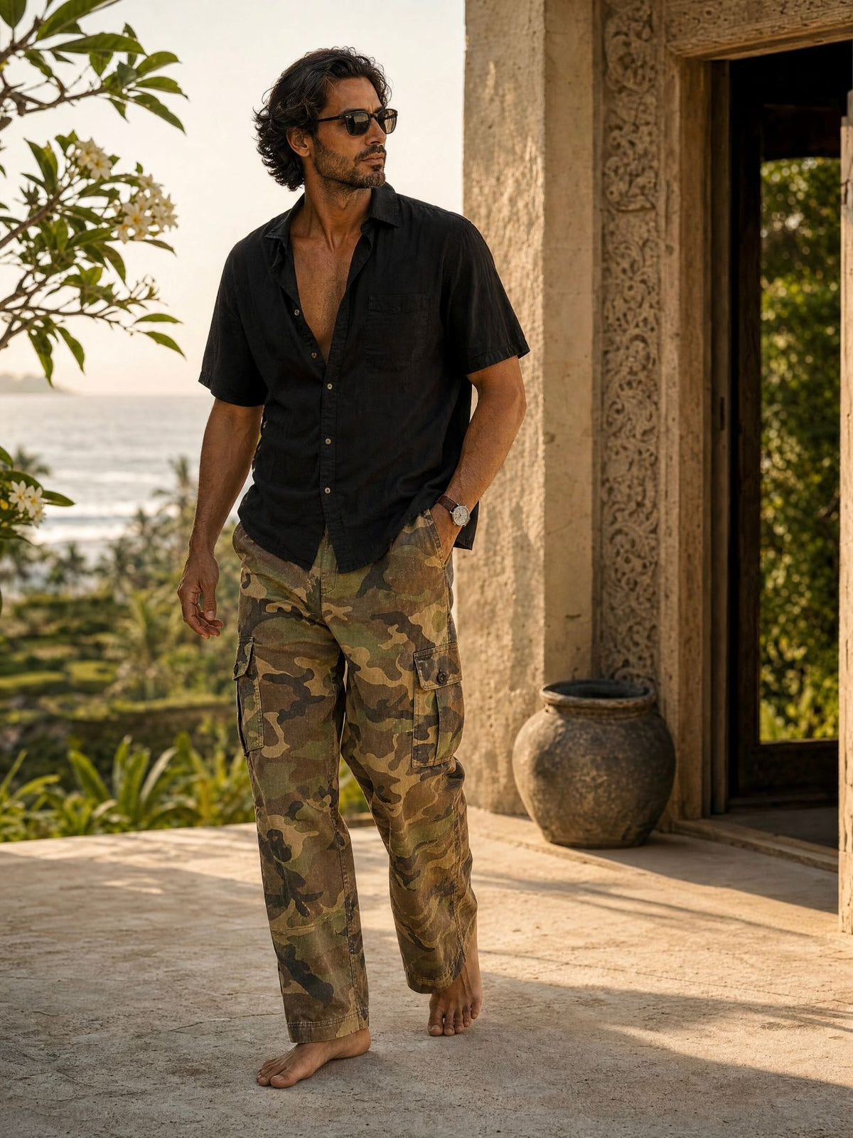 Woodland Camo Cargo Pant