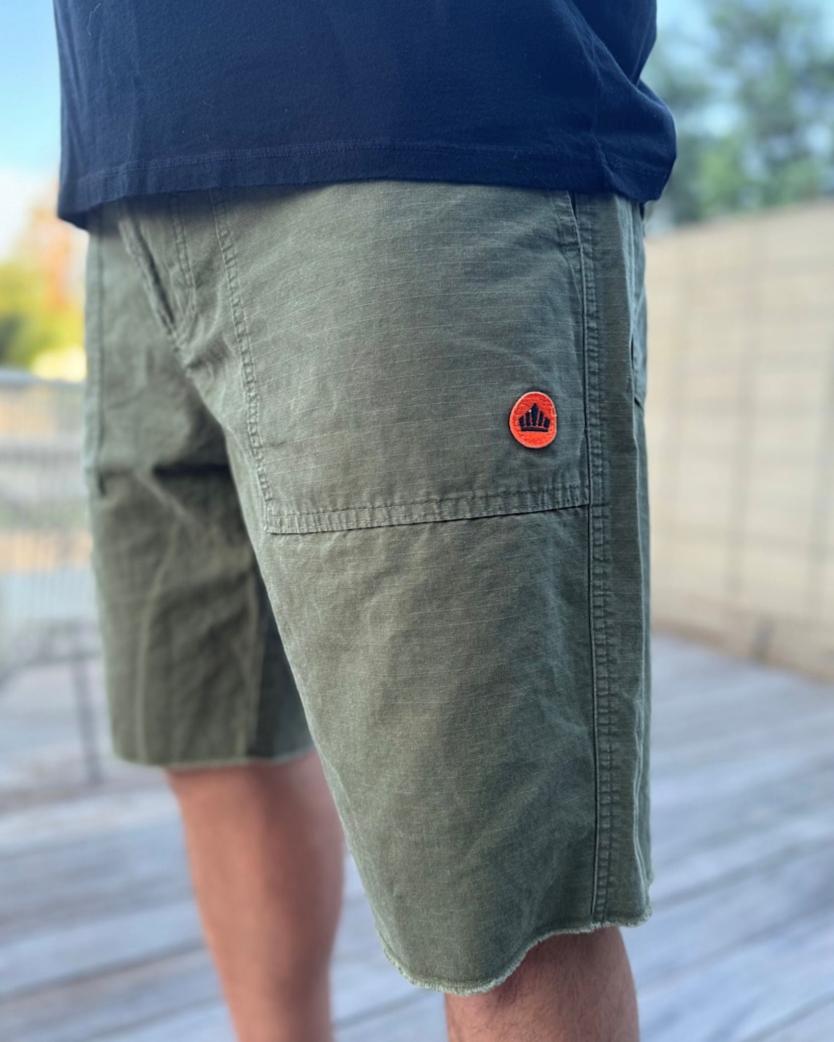 Workman Ripstop Short — Men's 100% Cotton Ripstop Cargo Short