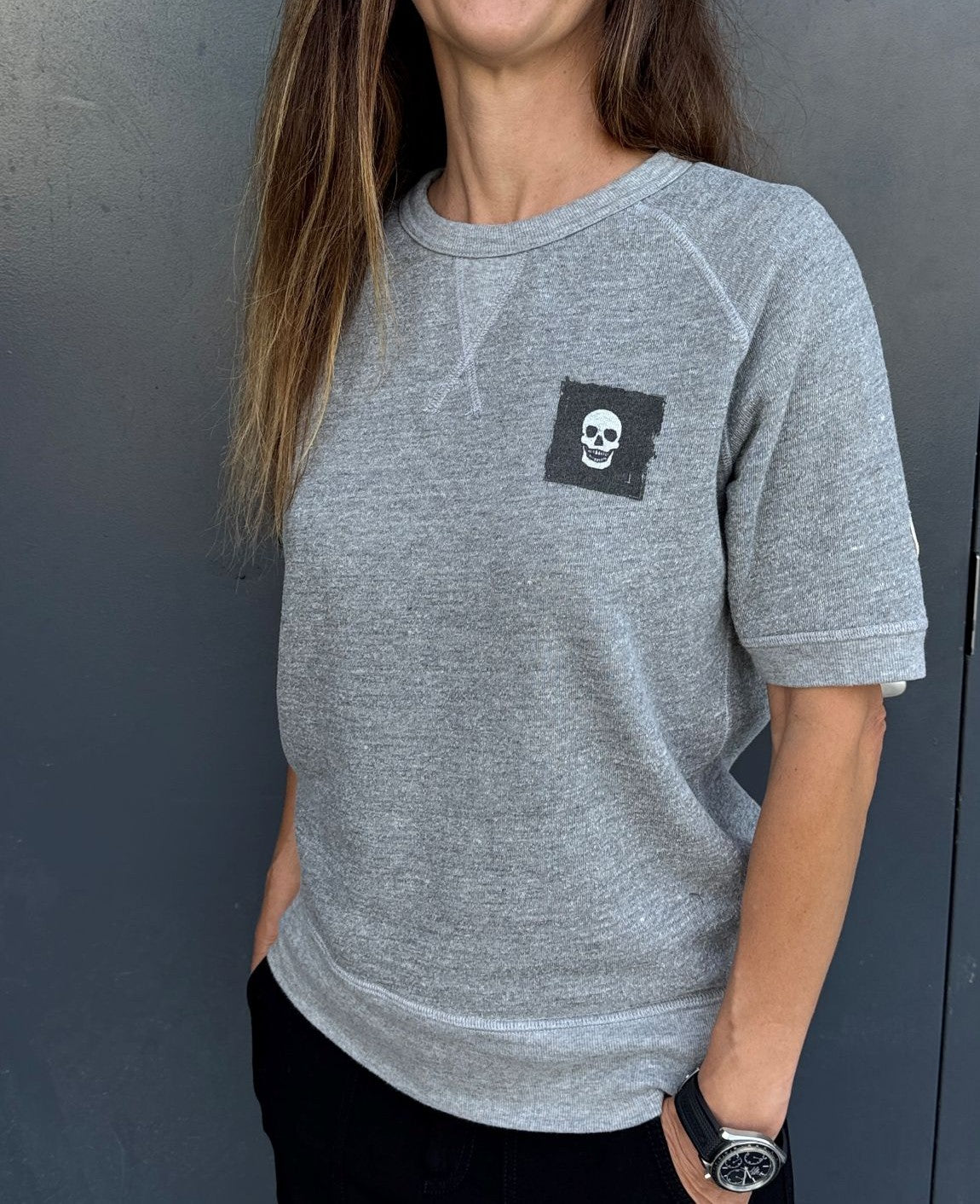 OG Black Box Raglan Crew