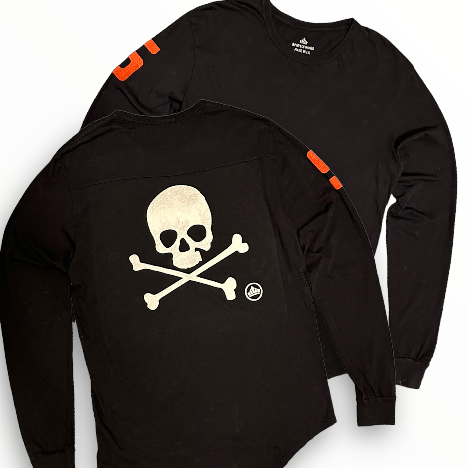 Unique Skull Long Sleeve Tee