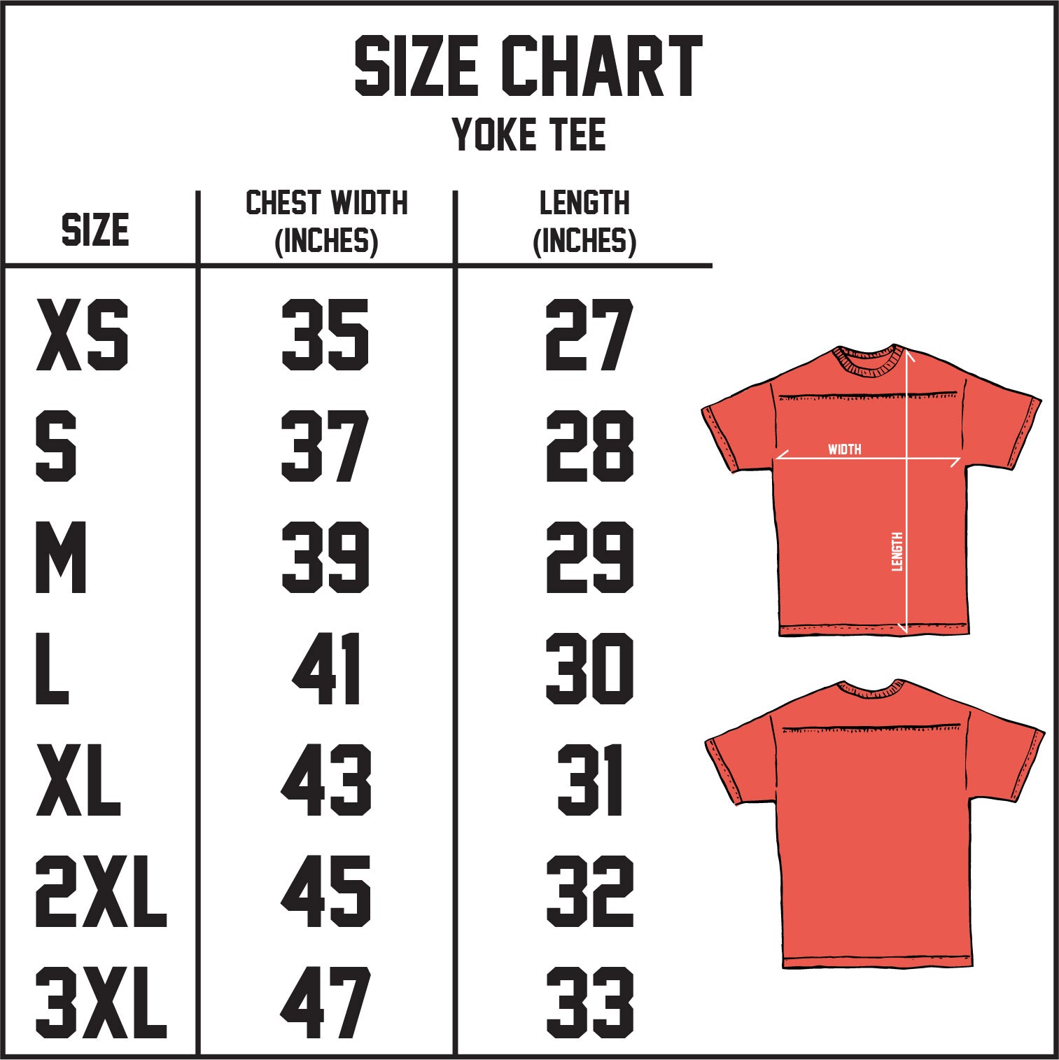 Come Together Yoke Tee (Tall Fit)